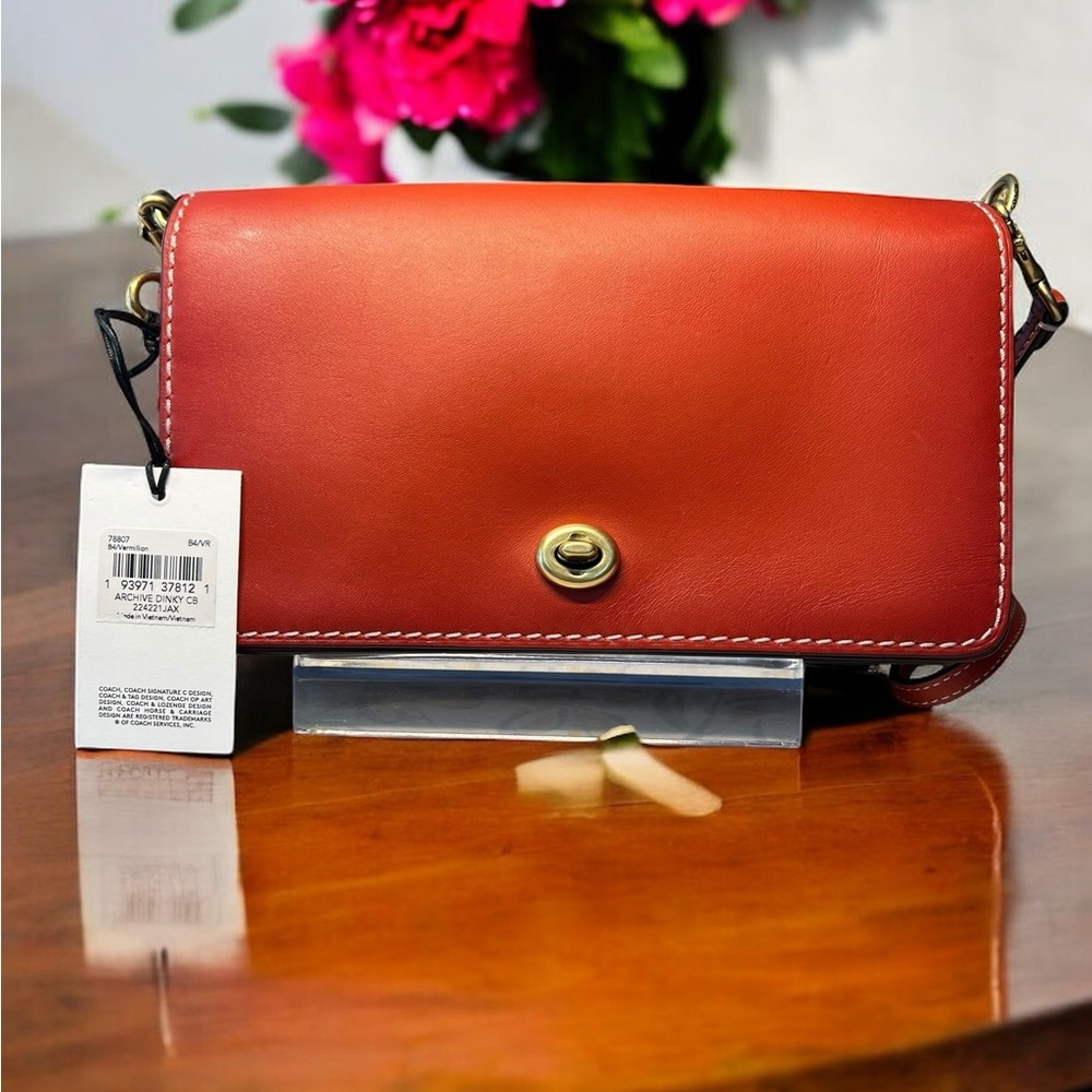 Coach Archive Dinky in Vermillion